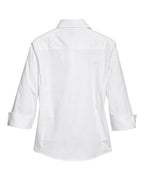 Devon & Jones Women's Perfect Fit™ Three-Quarter Sleeve Stretch Poplin Dress Shirt DP625W