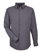 Devon & Jones Men's CrownLux Performance® Tonal Mini Check Woven Dress Shirt DG535
