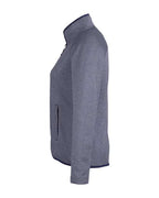 CORE365 Women's Venture Heathered Stripe Full-Zip Jacket CE72W