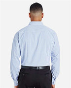Devon & Jones Men's CrownLux Performance® Micro Windowpane Woven Dress Shirt DG540