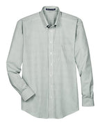 Devon & Jones Men's Crown Collection® Banker Stripe Woven Dress Shirt D645