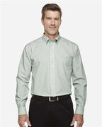 Devon & Jones Men's Crown Collection® Banker Stripe Woven Dress Shirt D645