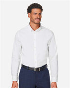 Devon & Jones Men's CrownLux Performance® Spencer Poplin Dress Shirt DG505