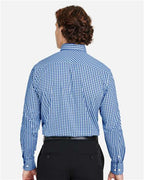 Devon & Jones Men's CrownLux Performance® Gingham Dress Shirt DG536