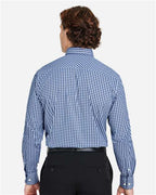 Devon & Jones Men's CrownLux Performance® Gingham Dress Shirt DG536