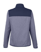 CORE365 Women's Venture Heathered Stripe Hybrid Jacket CE74W