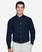 Devon & Jones Men's Tall Crown Collection® Broadcloth Woven Dress Shirt D620T