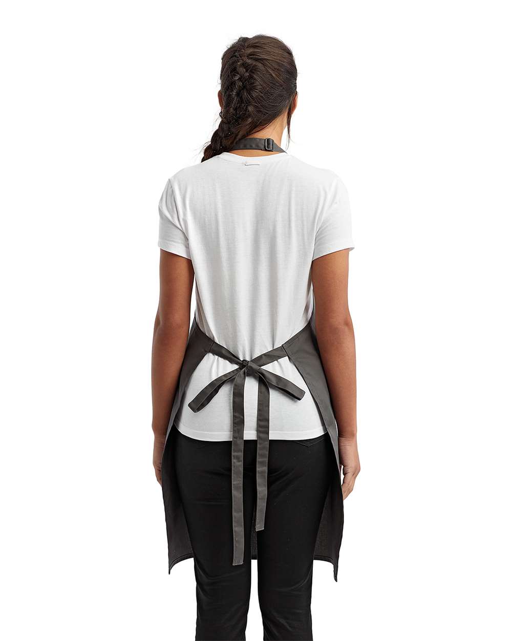 Recycled Bib Apron with Pocket