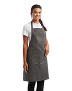 Artisan Collection by Reprime Recycled Pocket Bib Apron RP154