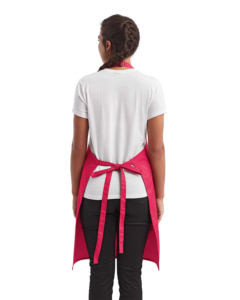 Recycled Bib Apron with Pocket
