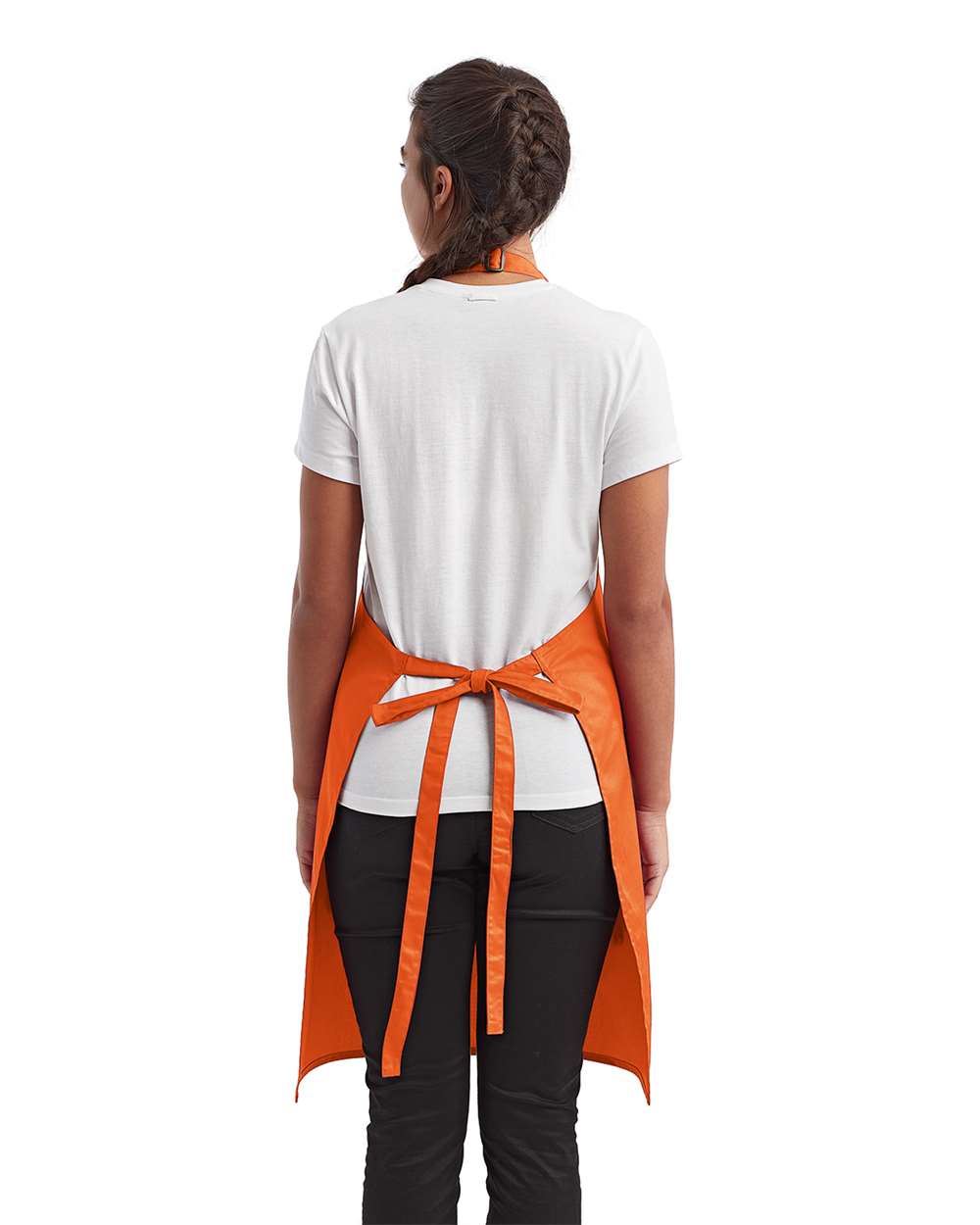 Recycled Bib Apron with Pocket