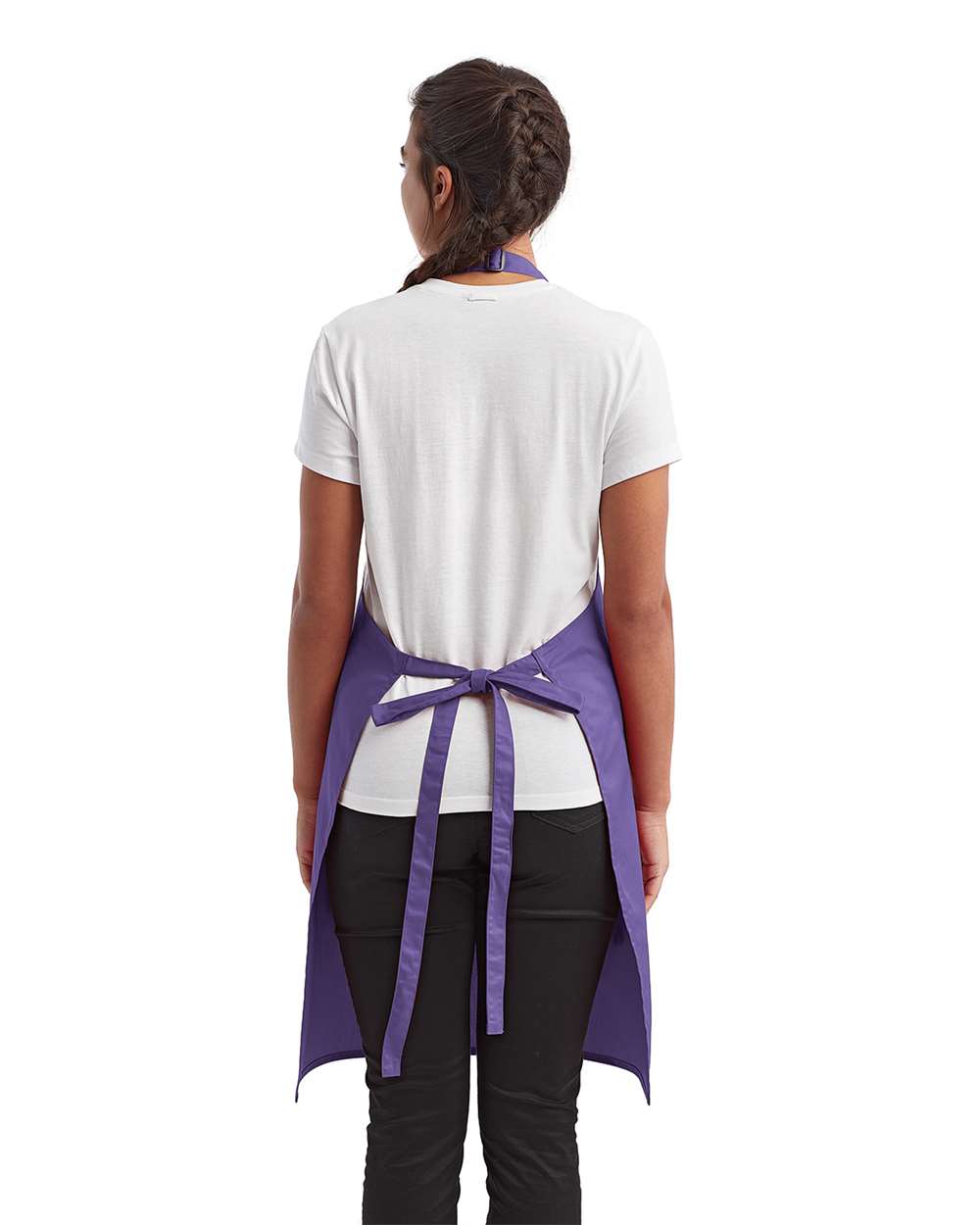 Recycled Bib Apron with Pocket