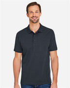Harriton Men's Valiant Cotton Snag Protect Polo M205