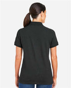 Harriton Women's Valiant Cotton Snag Protect Polo M205W