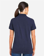 Harriton Women's Valiant Cotton Snag Protect Polo M205W