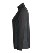 Harriton Women's Flash Snag Protection Plus IL Colorblock Quarter-Zip Pullover M786W