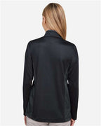 Harriton Women's Flash Snag Protection Plus IL Colorblock Quarter-Zip Pullover M786W