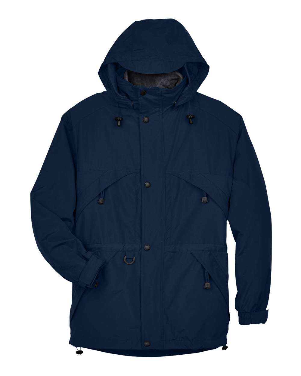 Men's 3-in-1 Parka with Dobby Trim