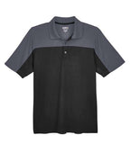 CORE365 Men's Balance Colorblock Performance Piqué Polo CE101
