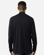 Adidas Men's Textured Stripe Quarter-Zip Pullover A708