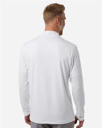 Adidas Men's Textured Stripe Quarter-Zip Pullover A708