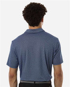 Adidas Men's 4-Way Stretch Printed Polo A716