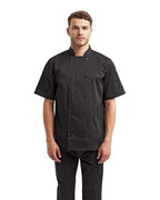 Artisan Collection by Reprime Unisex Short Sleeve Recycled Chef Coat RP656