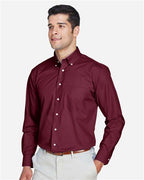 Devon & Jones Men's Crown Collection® Broadcloth Woven Dress Shirt D620