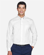 Devon & Jones Men's Crown Collection® Broadcloth Woven Dress Shirt D620