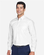Devon & Jones Men's Crown Collection® Broadcloth Woven Dress Shirt D620