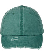 Adams Headwear Classic Pigment Distressed Dad Hat LP108