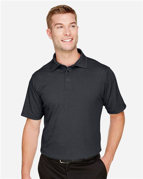 Devon & Jones Men's CrownLux Performance® Address Mélange Polo DG22