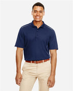 CORE365 Men's Radiant Performance Piqué Polo with Reflective Piping 88181R