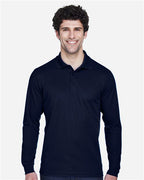 CORE365 Men's Tall Pinnacle Performance Long Sleeve Piqué Polo 88192T