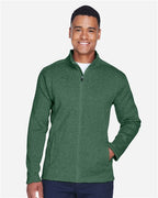 Devon & Jones Men's Bristol Full-Zip Sweater Fleece Jacket DG793