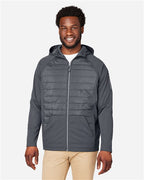 CORE365 Unisex Techno Lite Hybrid Hooded Jacket CE808