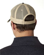Adams Headwear Ollie Distressed Trucker Cap OL102
