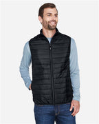 CORE365 Men's Prevail Packable Puffer Vest CE702
