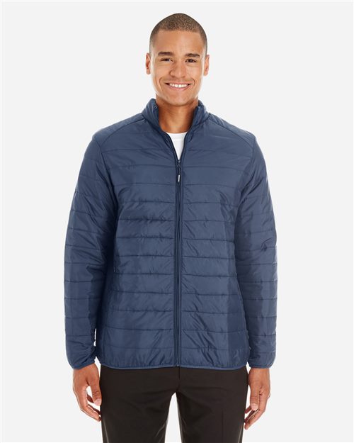 CORE365 Men's Prevail Packable Puffer Jacket CE700
