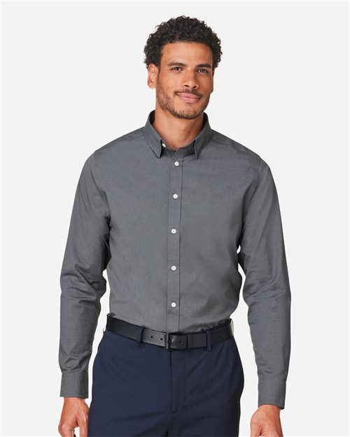 Devon & Jones Men's CrownLux Performance® Spencer Poplin Dress Shirt DG505