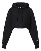 Champion Women's Reverse Weave® Hooded Cropped Sweatshirt RW01W