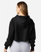Champion Women's Reverse Weave® Hooded Cropped Sweatshirt RW01W
