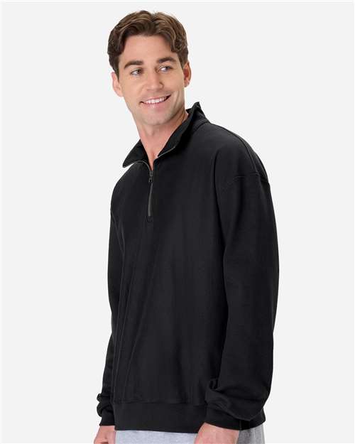 Hanes Men's Beefy® Sweats Premium Heavyweight Quarter-Zip Sweatshirt OG900