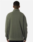 Independent Trading Co. Unisex Pigment-Dyed Quarter-Zip Pullover PRM4600QZ