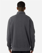 Independent Trading Co. Unisex Pigment-Dyed Quarter-Zip Pullover PRM4600QZ