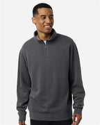 Independent Trading Co. Unisex Pigment-Dyed Quarter-Zip Pullover PRM4600QZ