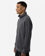 Independent Trading Co. Unisex Pigment-Dyed Quarter-Zip Pullover PRM4600QZ