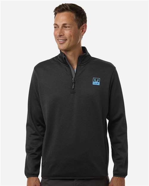 HUK Men's Coldfront+ Quarter-Zip Pullover H130098