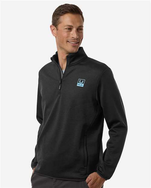 HUK Men's Coldfront+ Quarter-Zip Pullover H130098