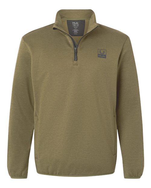 HUK Men's Coldfront+ Quarter-Zip Pullover H130098